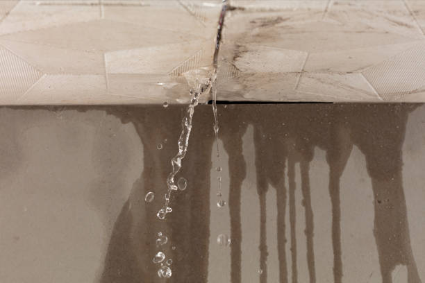 Professional Flood Damage Cleanup technician working in Castleton, VA
